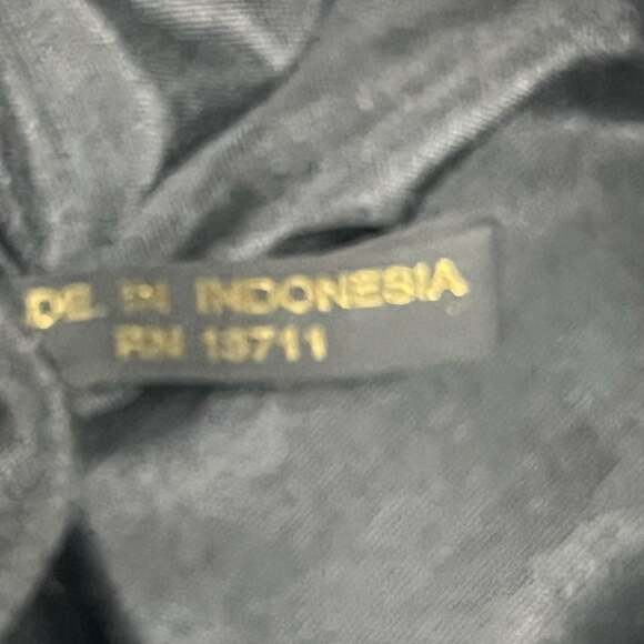 Amanda Smith Black Faux Fur Satchel Crossbody Purse - Picture 8 of 11